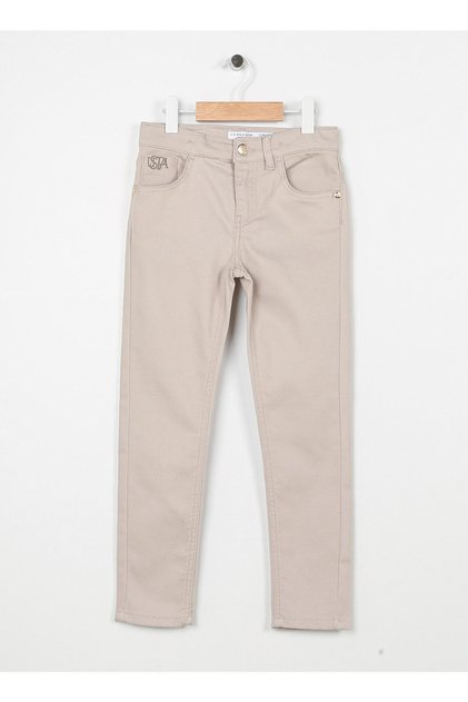 Girl's Regular Waist Tube Leg Pants
