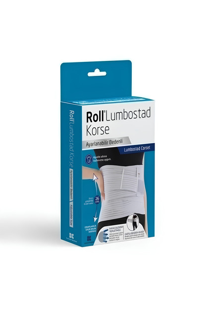 Lumbostad Korse - Ayarlanabilir Bedenli 26 Cm
