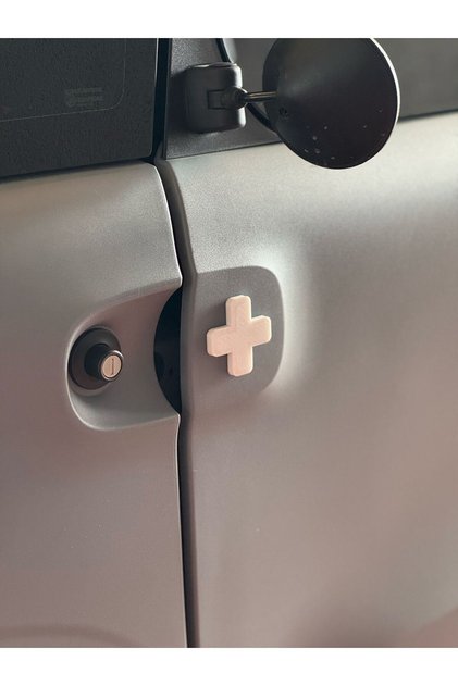 Citroen Ami Plus and Minus Door Logos