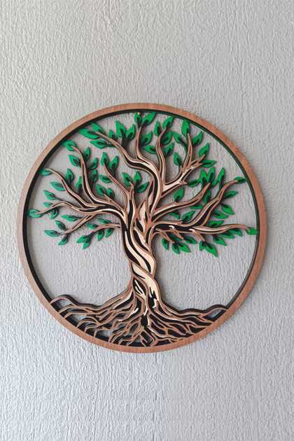 Tree of Life Tree of Life Mandala Multi Layer Painting