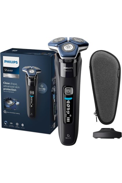 Philips Shaver S7886/35 | Wet & Dry Use | Smart SkinIQ Tech for a Close, Comfortable Shave | Flexibl