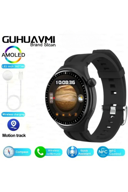 Yeni Watch Spor Erkek Saati Arama,gps,bluetooth Uyumlu Android Ios Akıllı Saat