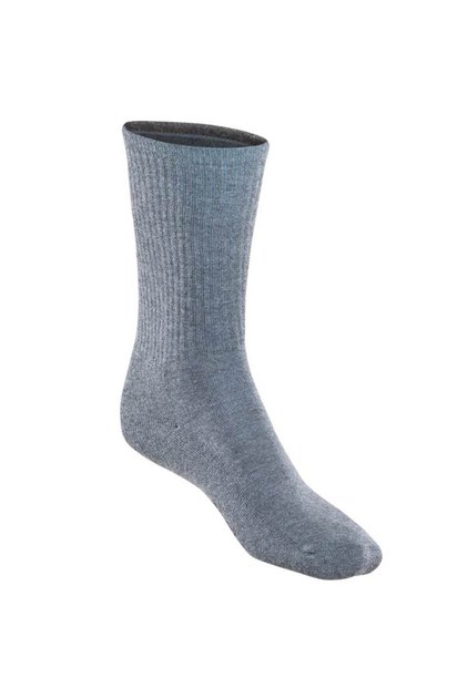 Unisex Termal Uzun Çorap 9274 - Gri Melanj
