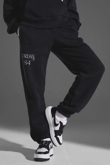Nike Jordan Brooklyn Fleece Pants Black Kadın Eşofman Altı Siyah