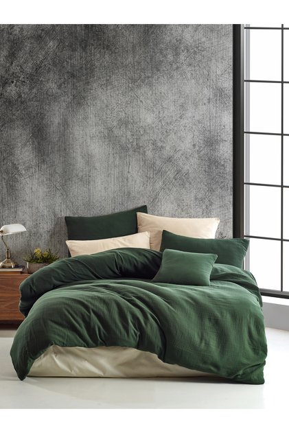 Muslin Single Duvet Cover Set 100% Cotton | Without Sheets