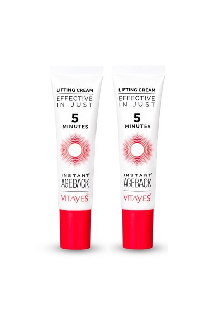 Under Eye Bags Anti-Wrinkle Face & Eye Contour Cream Effective in 5 Minutes Advantageous Set of Two