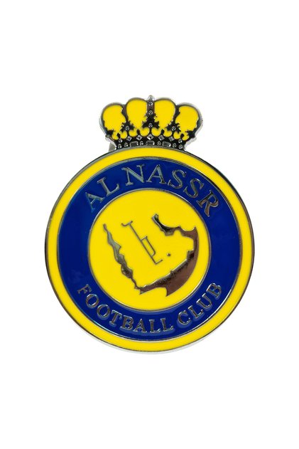 شعار شبكة سيارة نادي النصر – شارة معدنية فاخرة لتزيين السيارة