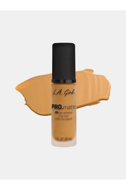 PRO.Matte HD Longwear Foundation, GLM677 Soft Honey | Foundations | Long Lasting, Lightweight Makeup