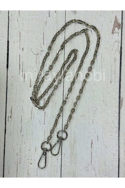 Thin Metal Chain Silver Model 2