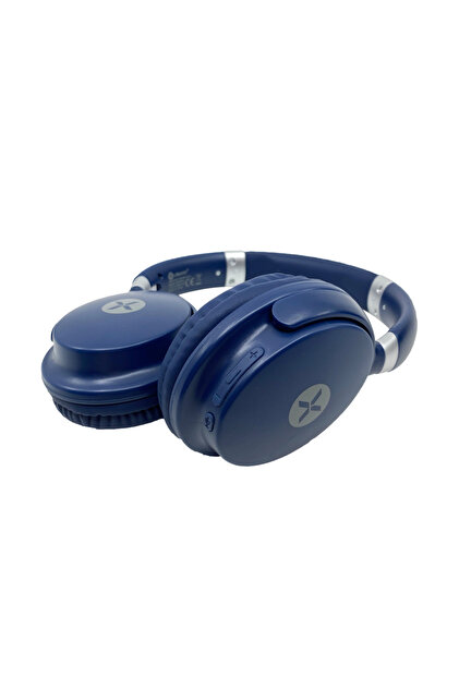 Dexim Sc-301 Bluetooth 5.3 Kablosuz Kafaüstü Kulaklık Mavi/gümüş