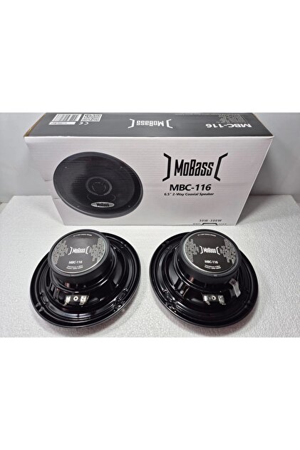 Mobass 16cm Hoparlör – MBC-116 - 300W Kapaklı , Tweeterli Kapı
