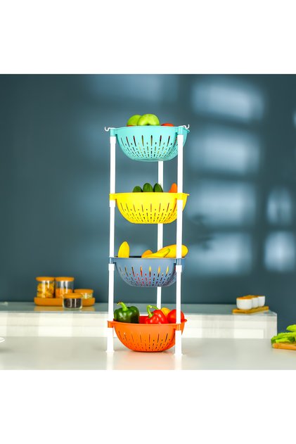 Multipurpose Plastic Countertop Dish Rack RF12480 Kitchen Fruit Vegetables