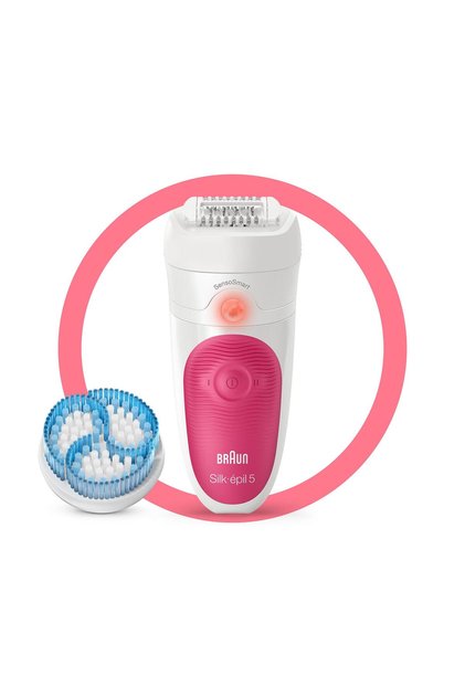 Silk-épil 5 5511 Sensosmart, Kablosuz, Islak&kuru, 2 Ek Parçalı, 2'si 1 Arada Epilatör