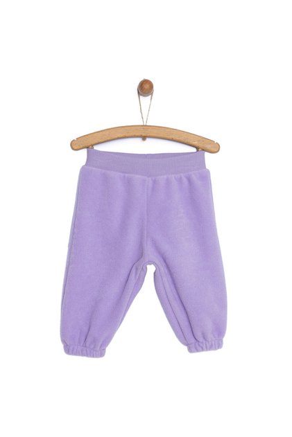 HelloBaby Kız Bebek Polar Pantolon Lastikli Paça