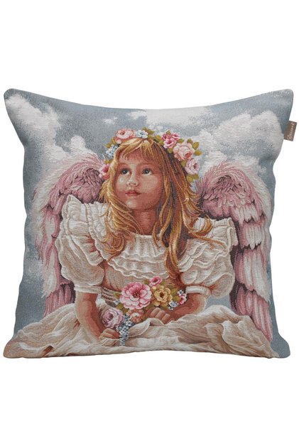 Angelic Jacquard Decorative Angel Girl Crumb 45*45