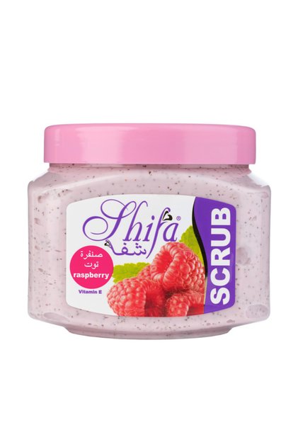 FACE, BODY SCRUB RASPBERRY 500 ml - Gentle Exfoliation and Deep Cleansing for Smooth