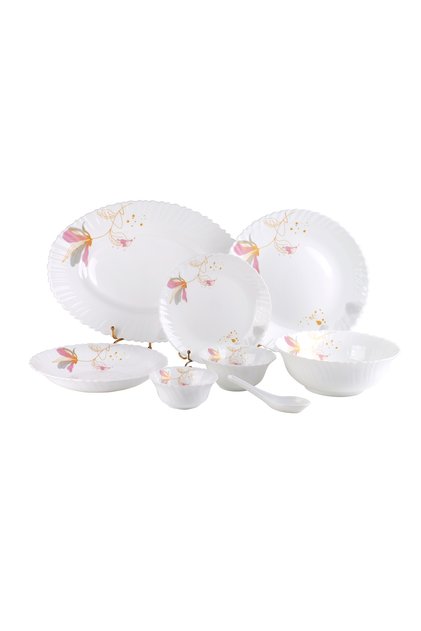 40 Piece Opalware Dinner Set- DC3384