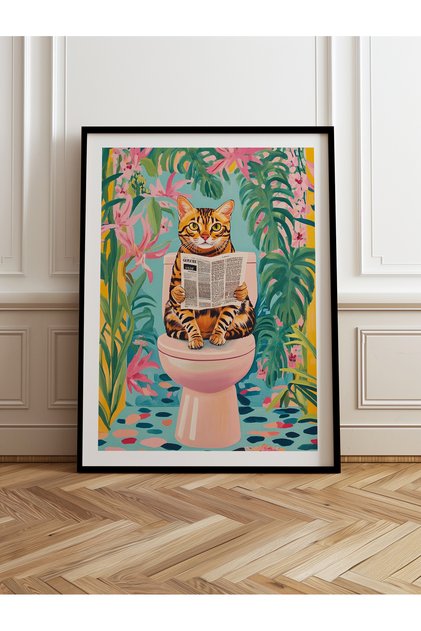Single Wooden Framed Painting One Piece Poster Painting Tk/1045