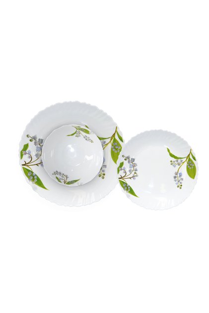 12 Piece Botanical Bliss Opalware Dinner Set- DC3303