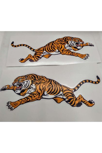 Tiger Stickers - 2 Pieces