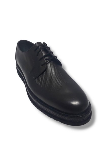 Coşkun 1857-25 Genuine Leather Dot Print Eva Casual Men's Shoes