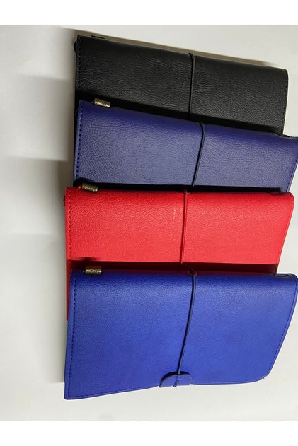 Termo Leather Covered Notebook with 3 Inner Notebooks, 144 Sheets