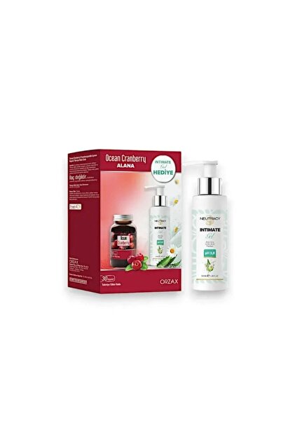 Ocean Cranberry 30 Kapsül + Neutracy İntim Jel 100 ml Hediyeli