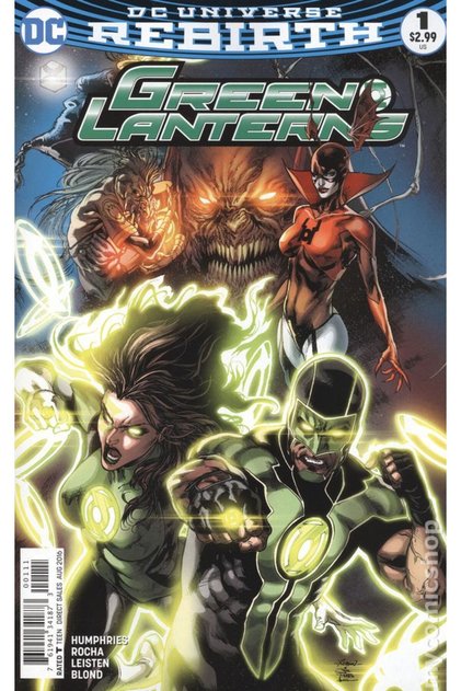 Green Lanterns #1A (ingilizce)