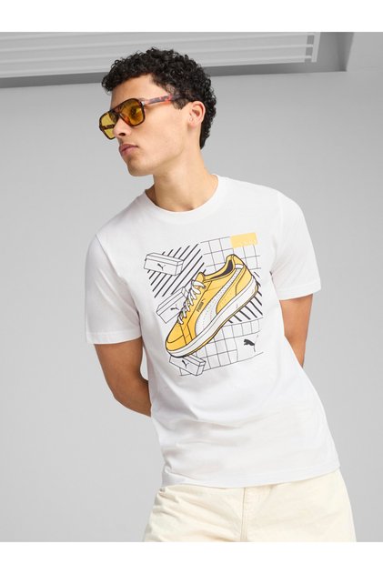 Graphic Print Round Neck T-Shirt