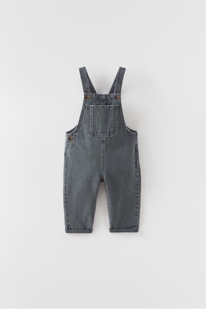 Unisex Denim Gardener Kids Jeans Salopet