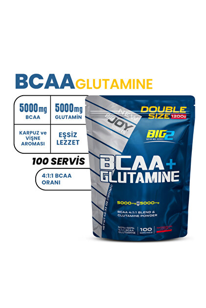 Bigjoy Sports Big2 Bcaa Glutamin Karpuz Aroma 1200g 100 Servis