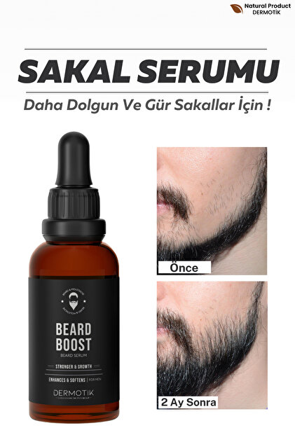 Seyrek Saç Ve Sakal Için Dolgunlaştırıcı Bakım Serum - 10 Farklı Yağ Içeren Özel Formül 30 ml
