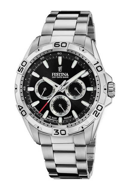 Ceas bărbătesc F20623/4, cuarț, 44mm, 10ATM