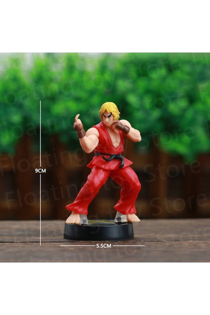 B No Box Anime Street Fighter Fighting Game Action Figure Ken Masters Hoshi Ryu PVC Kawaii To