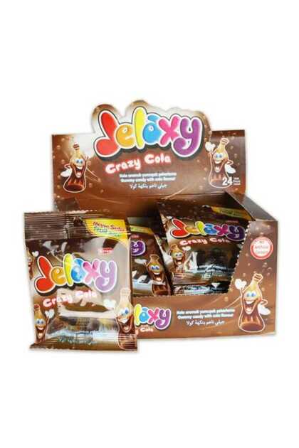 Elvan Jelaxy Cola (Kola) Yumuşak Şeker 20 Gr. 24 Adet (1 Kutu