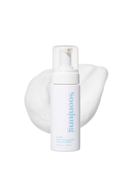 SoonJung pH 6.5 Whip Cleanser 5.07 fl.oz | Non-Comedogenic, Hypoallergenic, Hydrating | K-Beauty