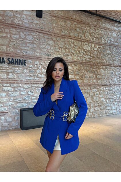Gold Charm Blazer Jacket