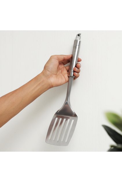 RF9850 Stainless Steel Slotted Turner with Tube Handle