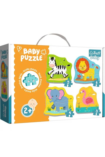 Puzzle Baby Clasic Animale Safari 8 Piese