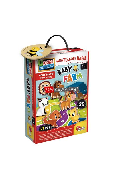 Joc Montessori - Distractie Cu Animalute