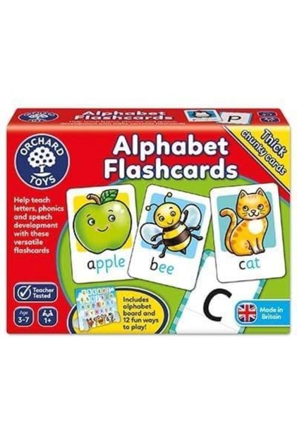Joc educativ in limba engleza ALPHABET FLASHCARDS