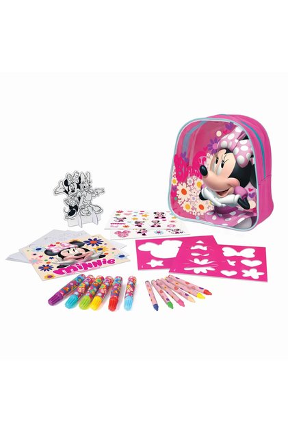 Set De Desen Si Rucsac, Minnie Mouse, 3 Ani