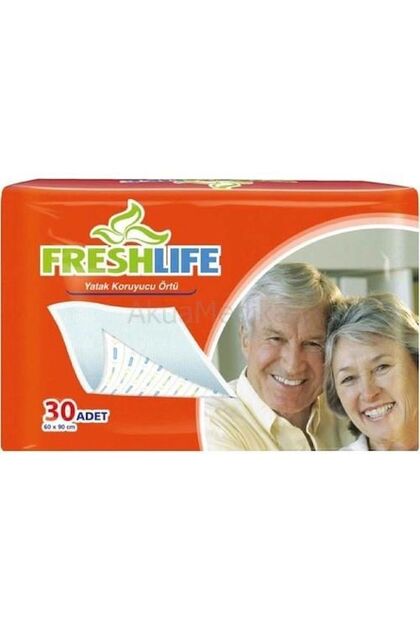 Soral Medikal Hasta Alt Serme Bezi 60x90 Fresh Life 30'lu