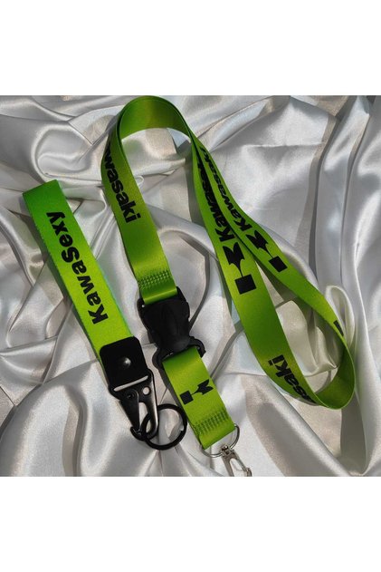 KAWASAKI SET CHEM KEYCHAIN SI CUREA DE Gât FRACĂ DE CALITATE ACCESORIUM AUTO - MOTO
