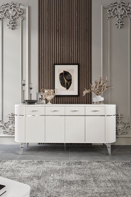 Genel Markalar Vns Moduler Mdf Mebran Kapak Oval Konsol - Fiyatı