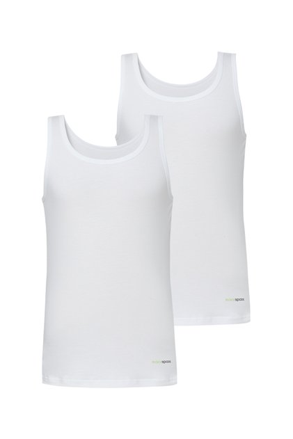 Tender Cotton 2 Pack Singlet L Black