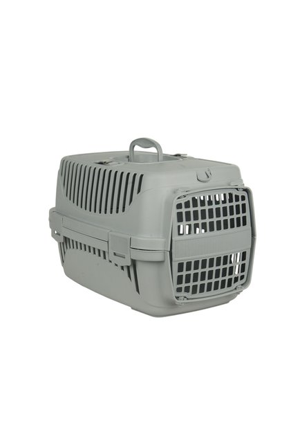 Hz-100 Kedi Köpek Evcil Hayvan Taşıma Çantası Box Orta Boy Çok Fonksiyonlu Gri