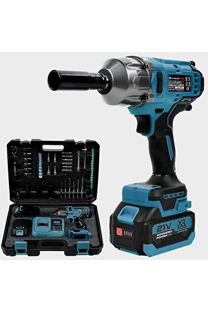 EKİNLER Akülü Kömürsüz Motor 800 Nm Torklu Şarjlı Somun Sıkma