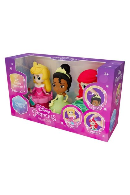 Disney Trio Keychains | Ariel, Tiana & Aurora | Sparkling Magic