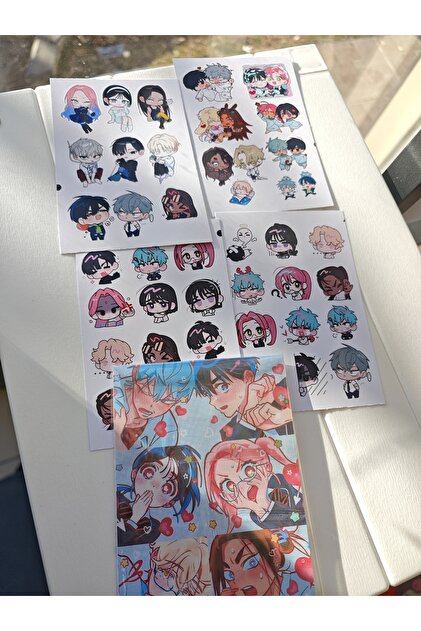 Yenaplanner Alien Stage Sticker Seti (1 Paket 40 Adet Sticker